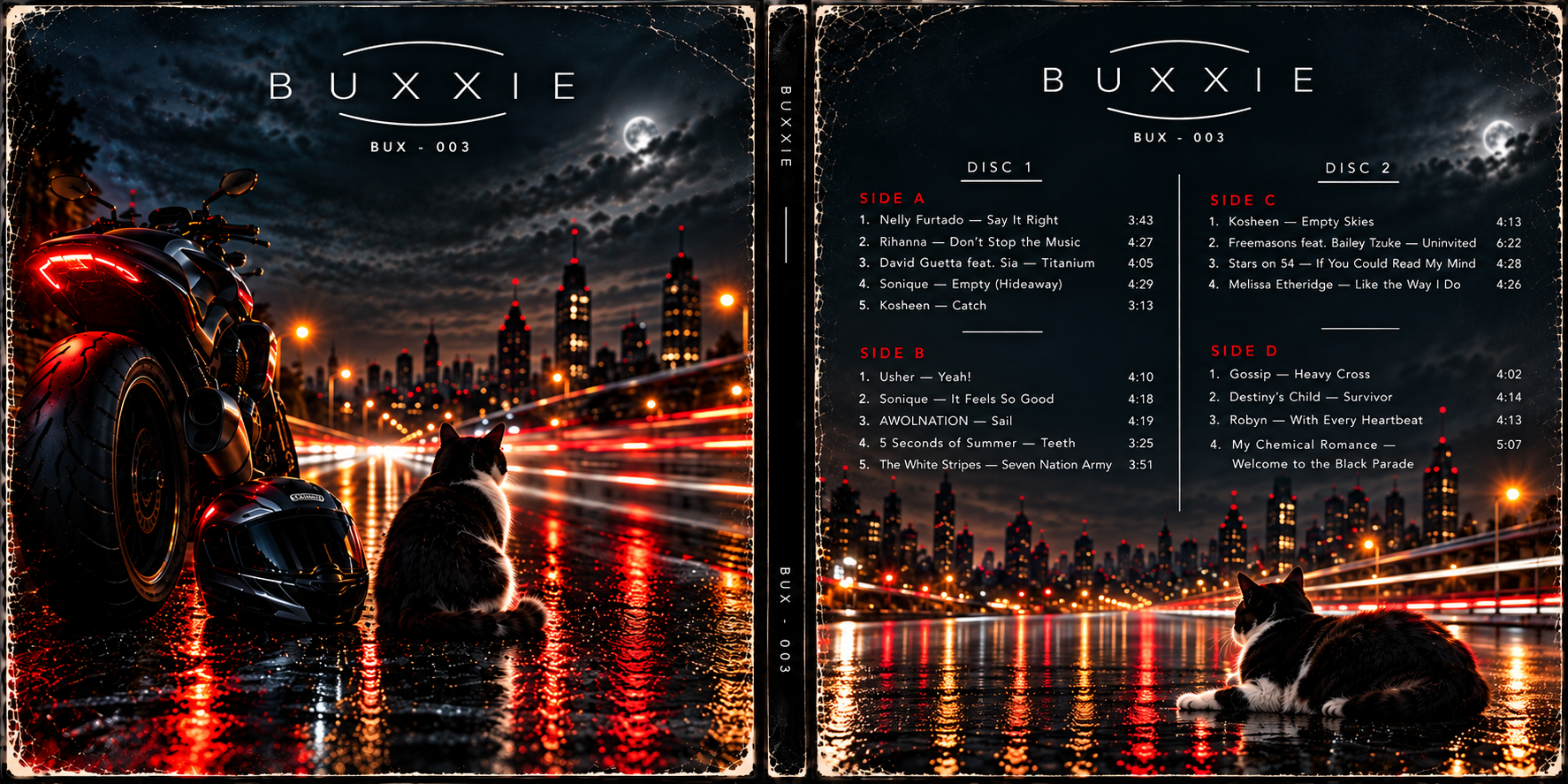 BUX-003 — Muziek voor onderweg